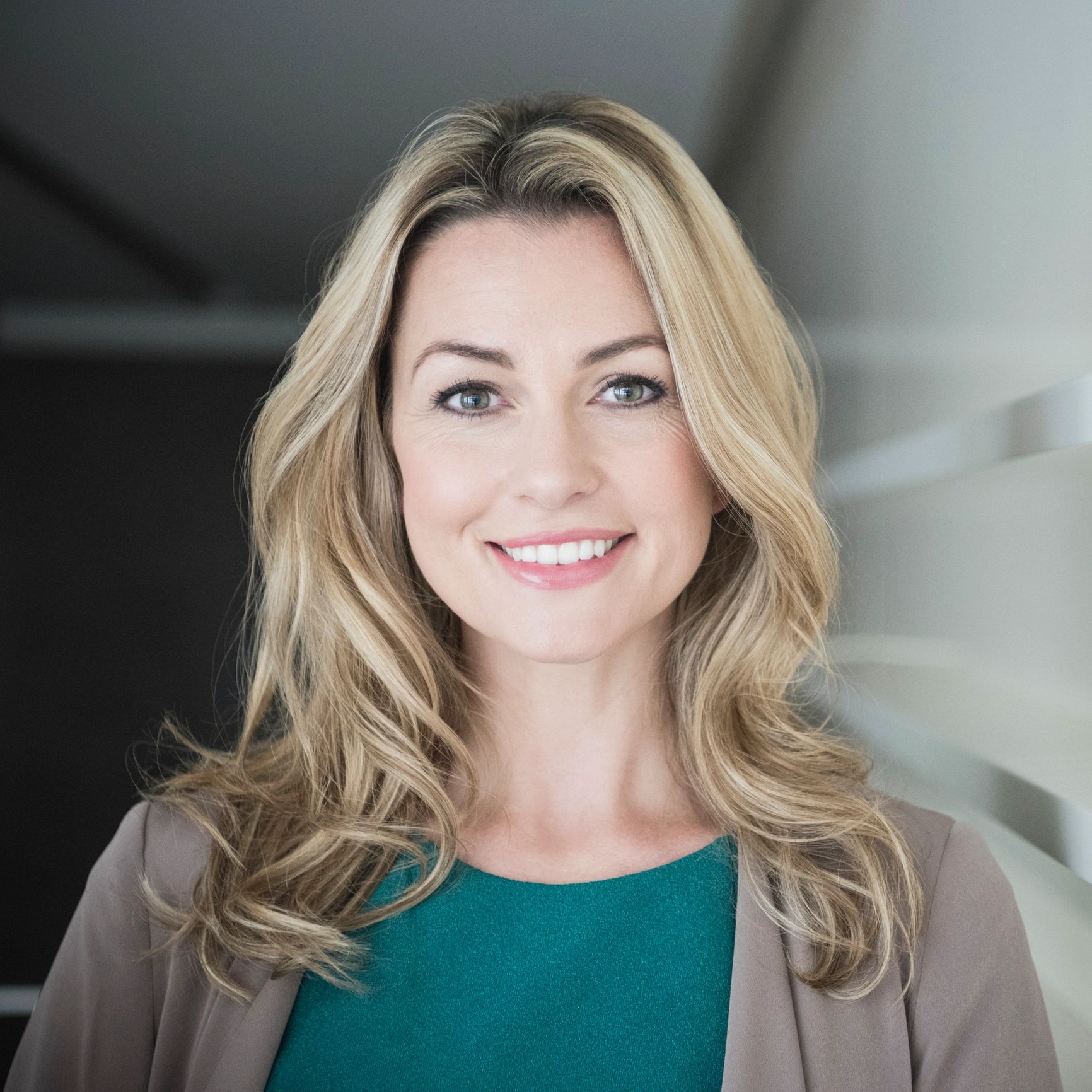 Smiling woman portrait